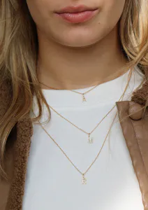 Hovedbilde My M Diamant Anheng - 18kt Gult Gull