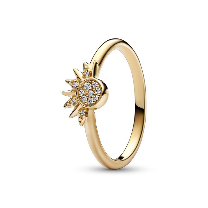 Hovedbilde Celestial Sparkling Sun Ring 