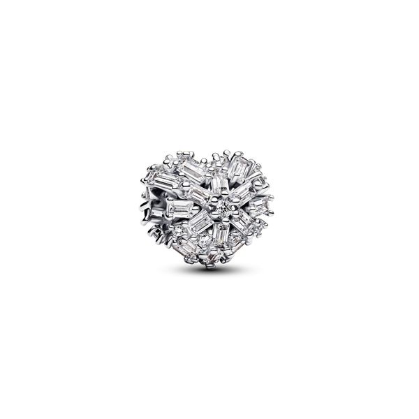 Sparkling Heart Charm 