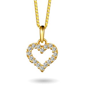 Hovedbilde Åpent hjerte med cubic zirkonia