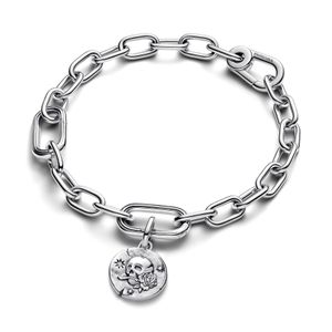 Hovedbilde Skull medallion charm - silver