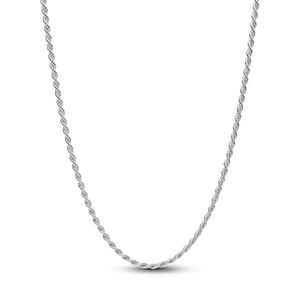 Hovedbilde Sterling Silver Rope Chain Necklace 
