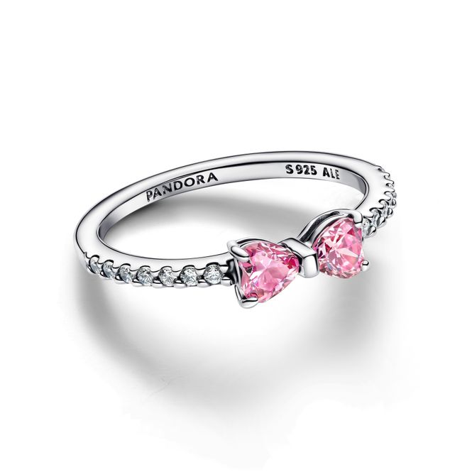 Hovedbilde Sparkling Pink Bow Ring