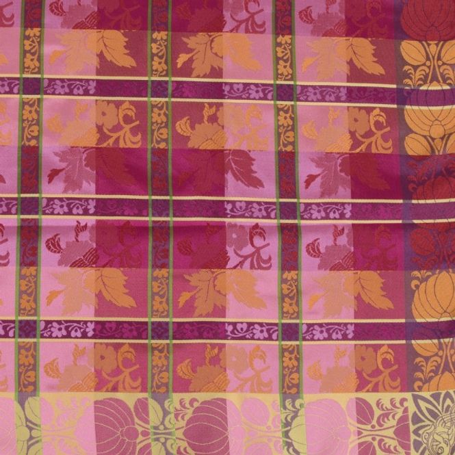 Hovedbilde Mimmi silkeskjerf - Orange, rosa & lilla