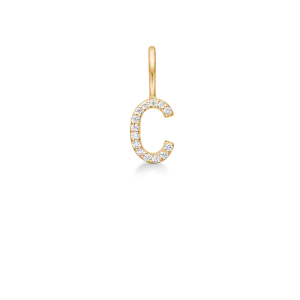 Hovedbilde My C Diamant Anheng - 18kt Gult Gull