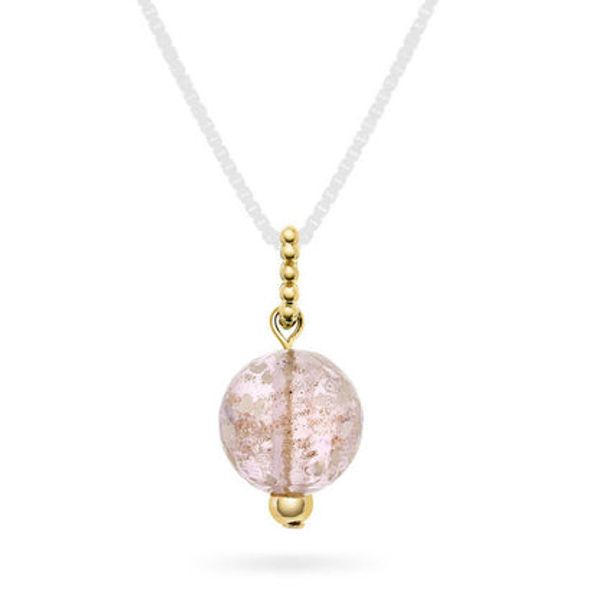 Anheng med rosa glass