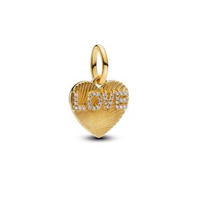 Hovedbilde Love Heart Dangle Charm 