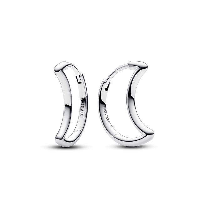 Hovedbilde Moon Hoops Earrings 