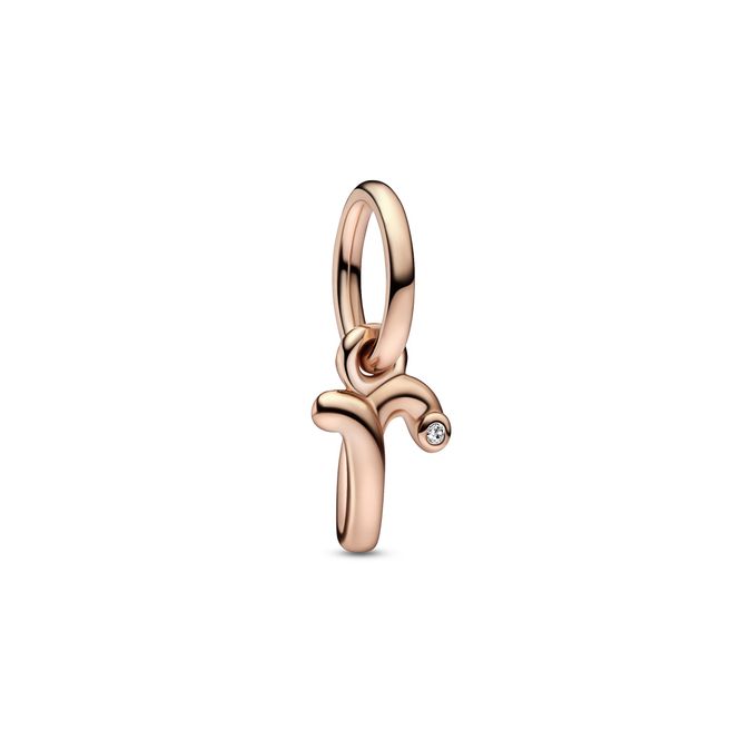 Hovedbilde Letter R Script Alphabet Dangle Charm