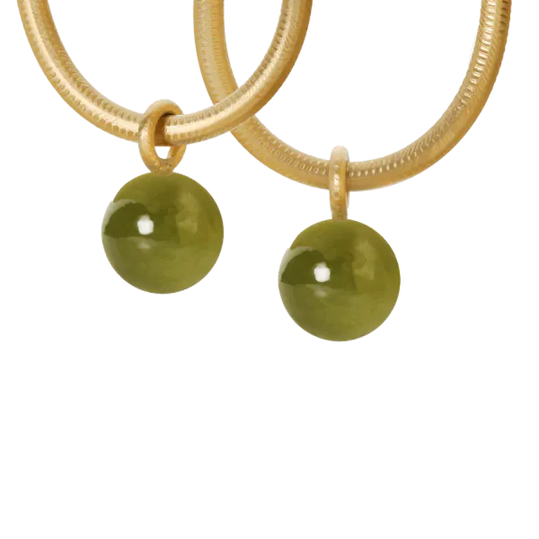 Globe anheng med vesuvianitt &middot; Par