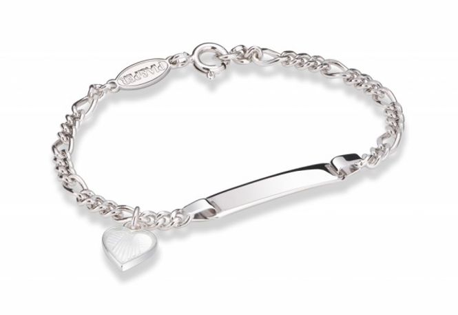 Hovedbilde ID - ARMBÅND, HJERTE HVIT